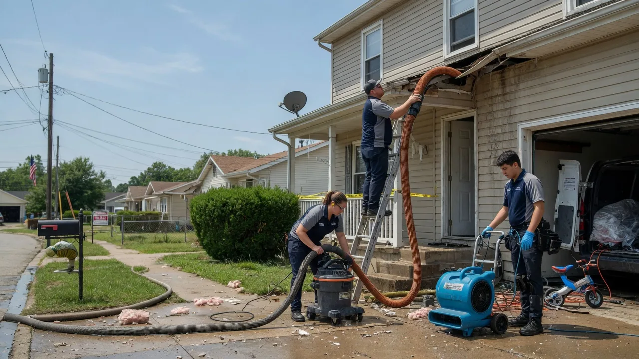 Water Damage Restoration in Cooksburg, PA near me
